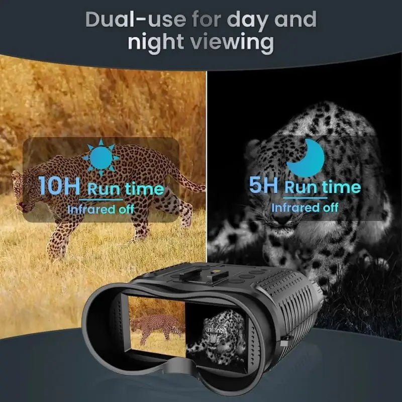 3D Night Vision IR Binoculars - Night Vision Binoculars - Wild Eye Vision