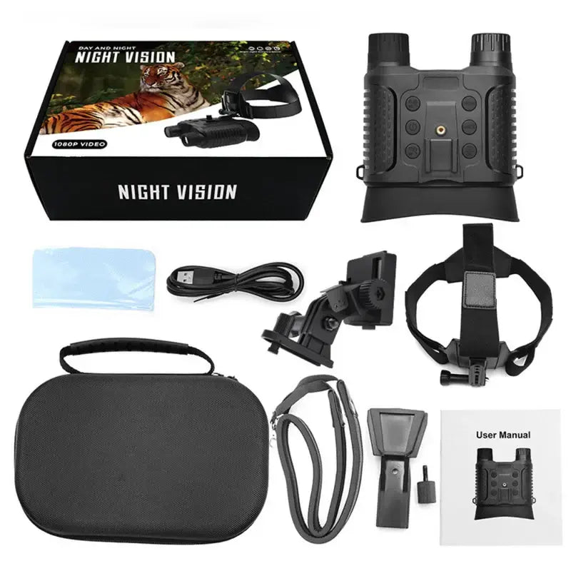 3D Night Vision IR Binoculars - Night Vision Binoculars - Wild Eye Vision