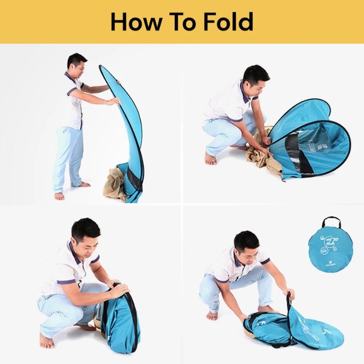 4 - Person Family Beach Pop - Up Tent - Pop - Up Tent - Wild Eye Vision