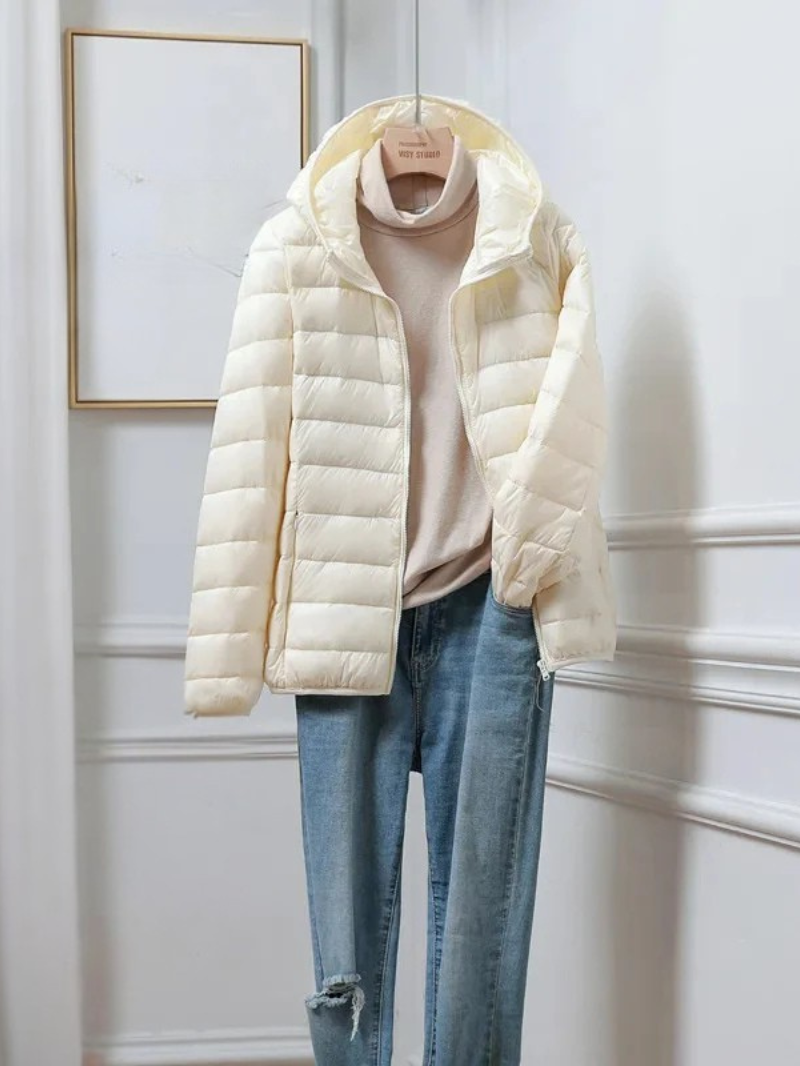 Women’s Lightweight Hooded Puffer Jacket