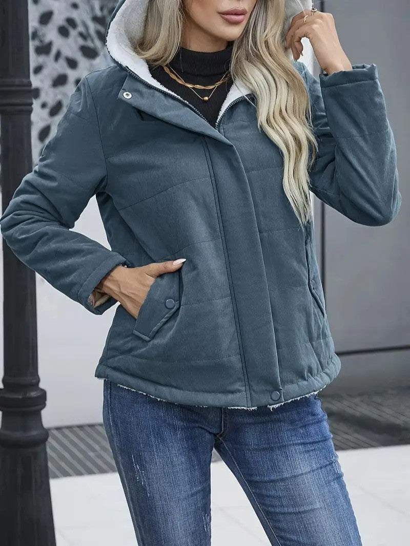 Women’s Lightweight Hooded Winter Jacket
