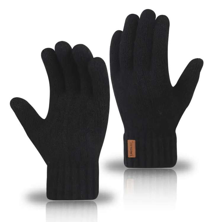 Stylish Alpaca Knit Gloves