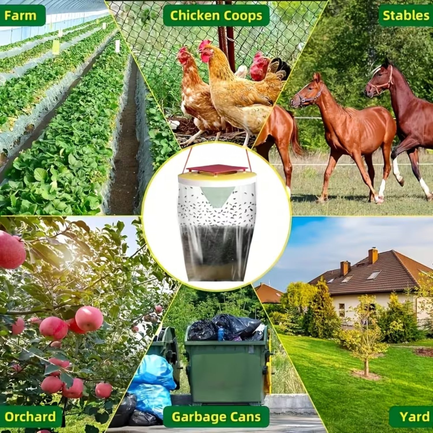 Disposable Hanging Fly Trap Bags