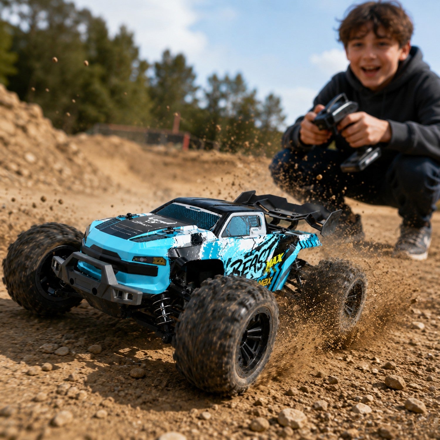 Brushless 4WD High-Speed RC Truck