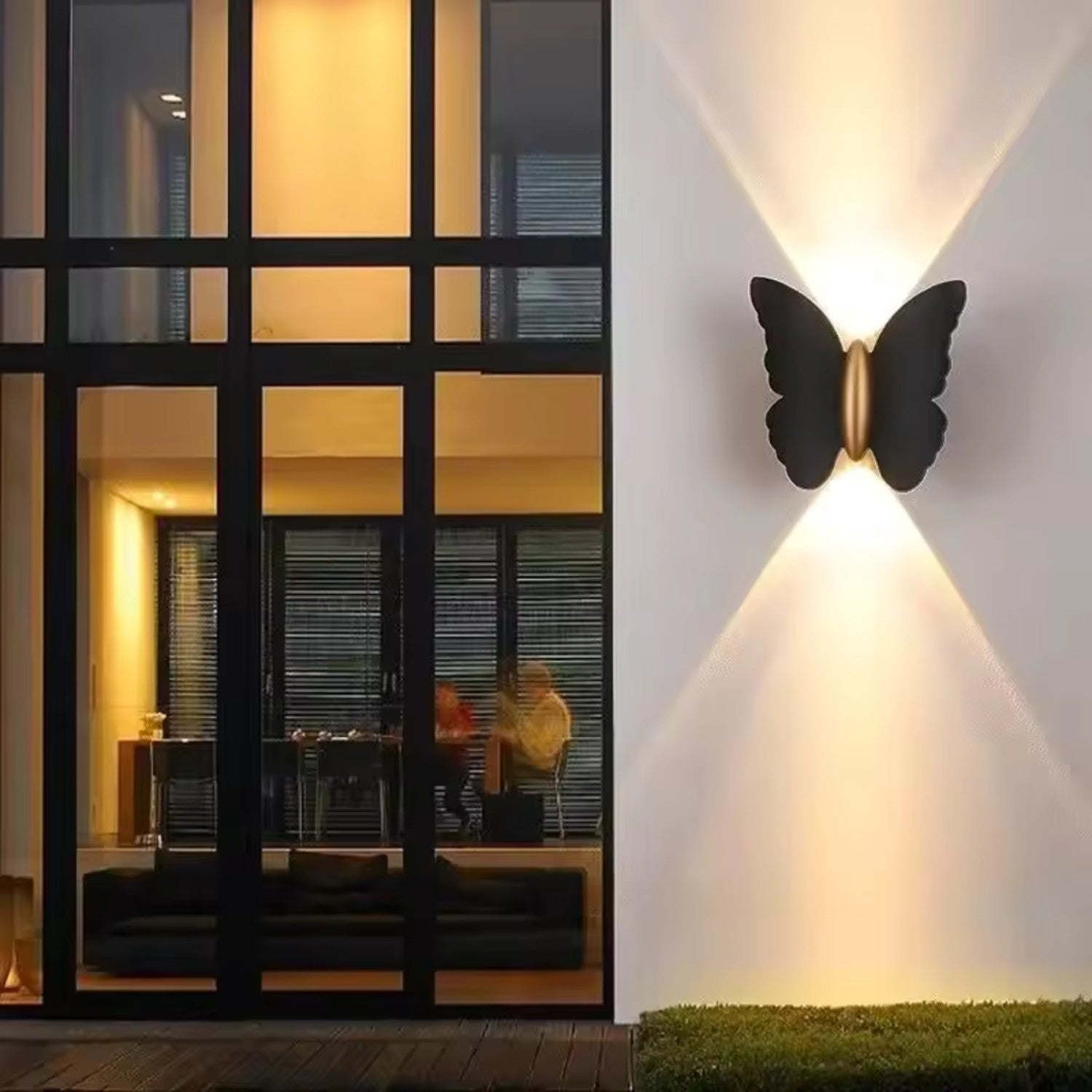 Butterfly Glow Wall Light