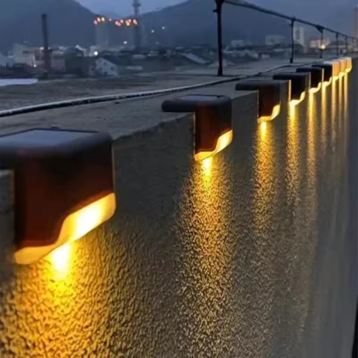 Solar LED Deck Step Lights
