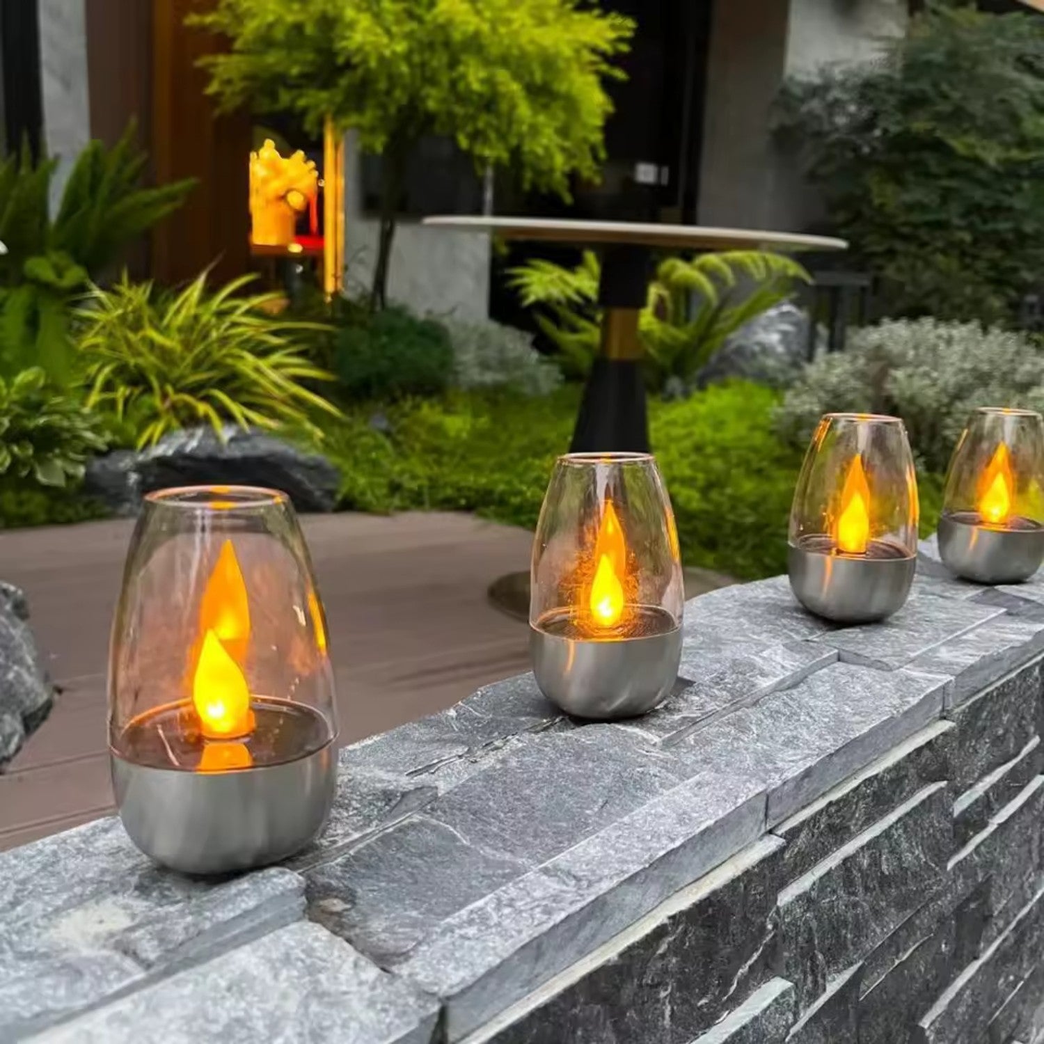 Solar Flameless Candle Garden Lights