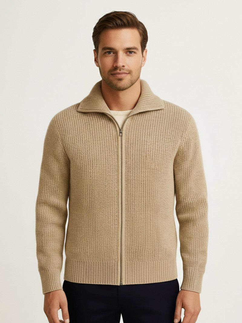 Men’s Full Zip Knit Cardigan