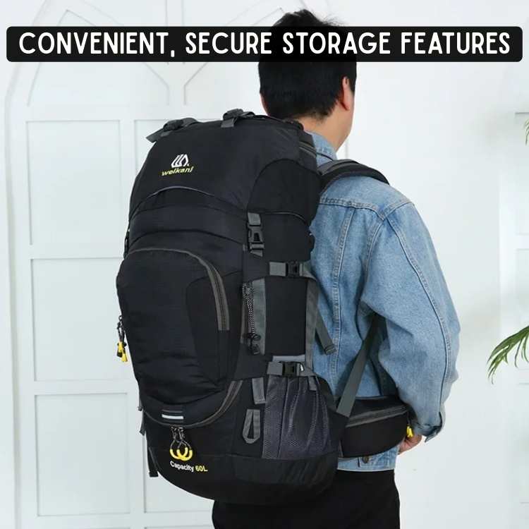 AdventurePro 60L Waterproof Backpack - Waterproof Backpack - Wild Eye Vision