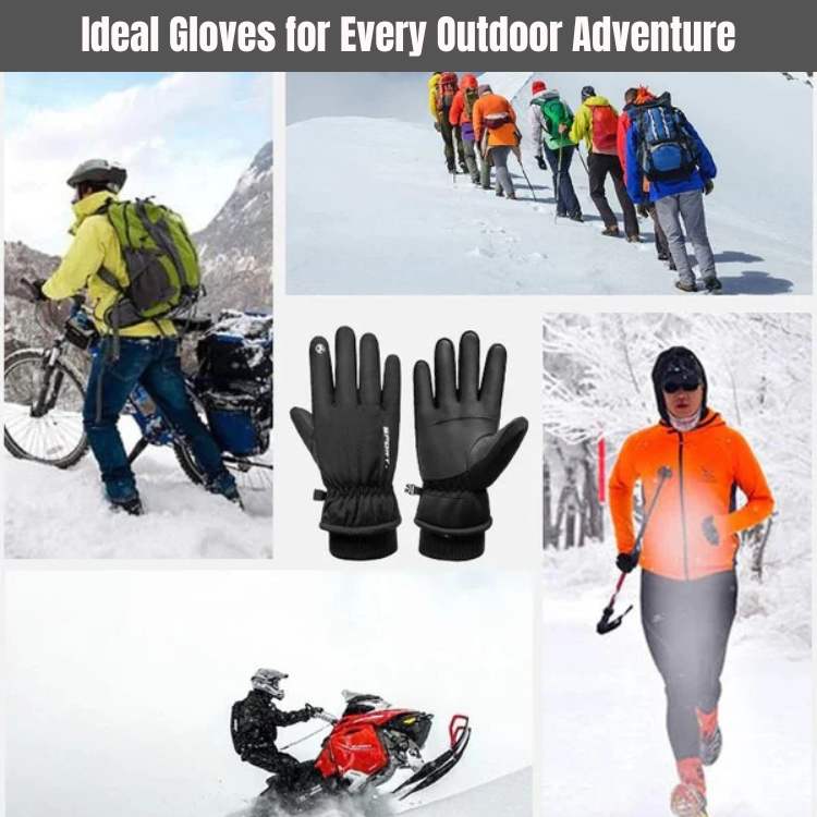 AllWeather Ski Gloves - Gloves - Wild Eye Vision