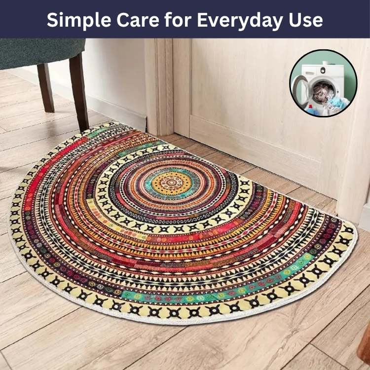 Artistic Half Moon Floor Mat - Floor Mat - Wild Eye Vision