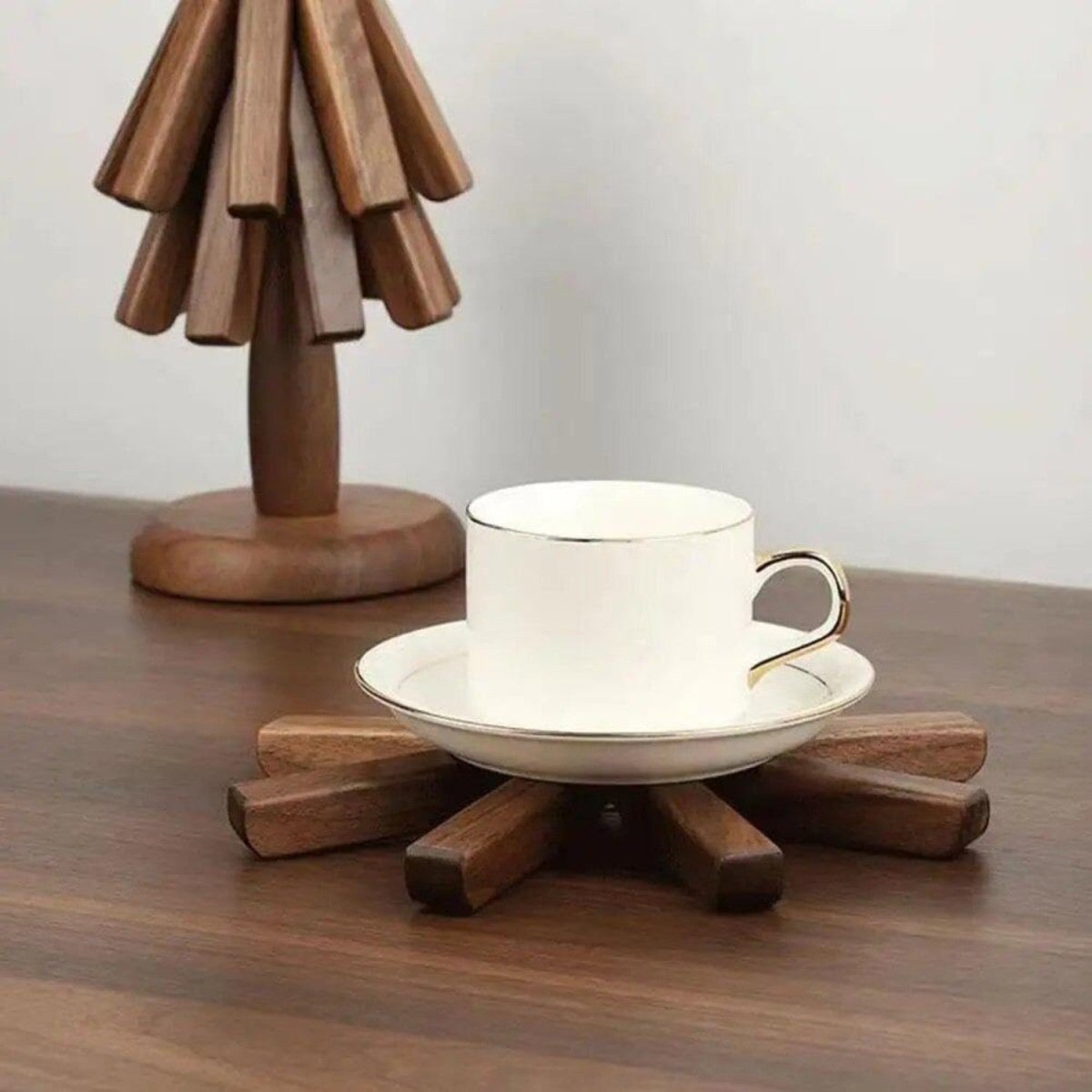 Artistic Walnut Tree Mat - Walnut Table Mat - Wild Eye Vision