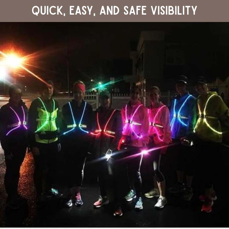 BeamPro Reflective Running Vest - Running Vest - Wild Eye Vision