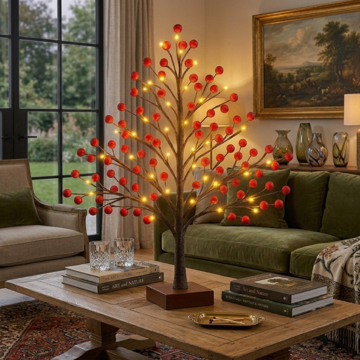 Berry Blossom Light Tree Lamp - Table Lamp - Wild Eye Vision