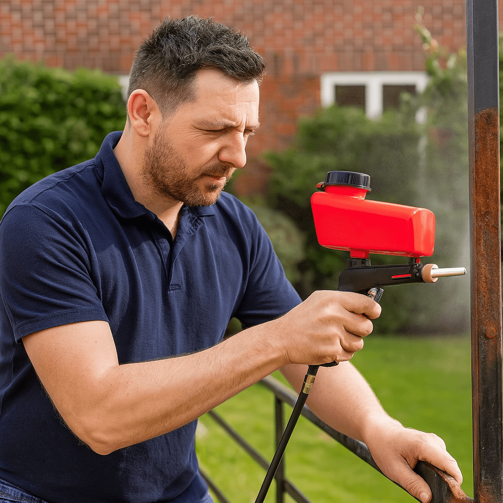 BlastForge – Precision Sandblasting Gun for Restoration - Wild Eye Vision