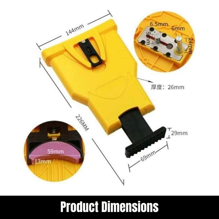 C35 - ProSharp Chainsaw Sharpener - Chainsaw Sharpener - Wild Eye Vision