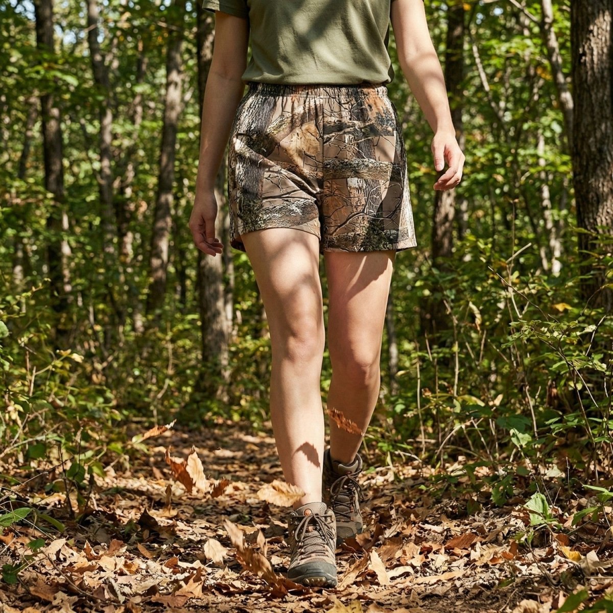 Camo Print Adventure Shorts - Adventure Shorts - Wild Eye Vision