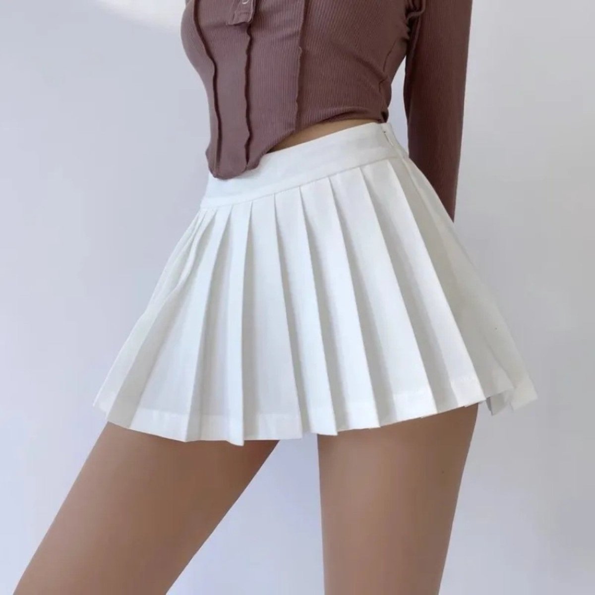 Chic Pleated Mini Skirt - Skirt - Wild Eye Vision