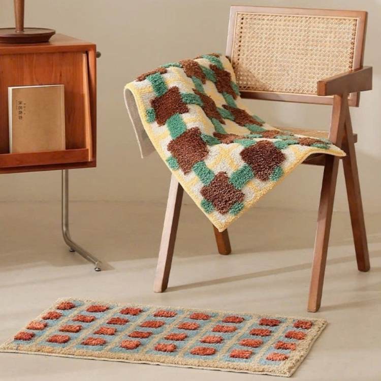Classic Moroccan Flair Bathroom Mat - Bath Mat - Wild Eye Vision