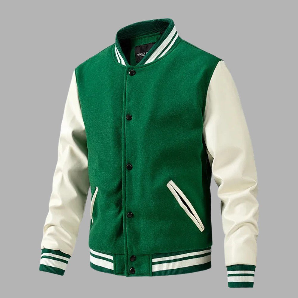 Classic Varsity Letterman Jacket - Men's Jacket - Wild Eye Vision