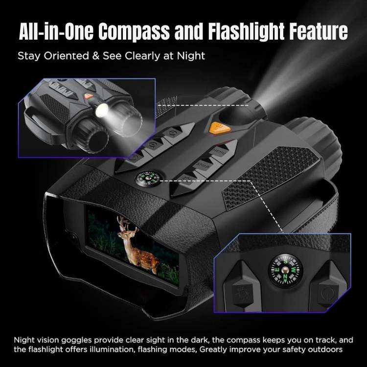 ClearSight Ultra - HD Night Vision Binoculars - Binoculars - Wild Eye Vision