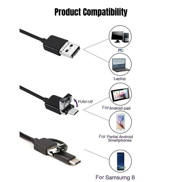 ClearView Flexible Endoscope Camera - Endoscope Camera - Wild Eye Vision