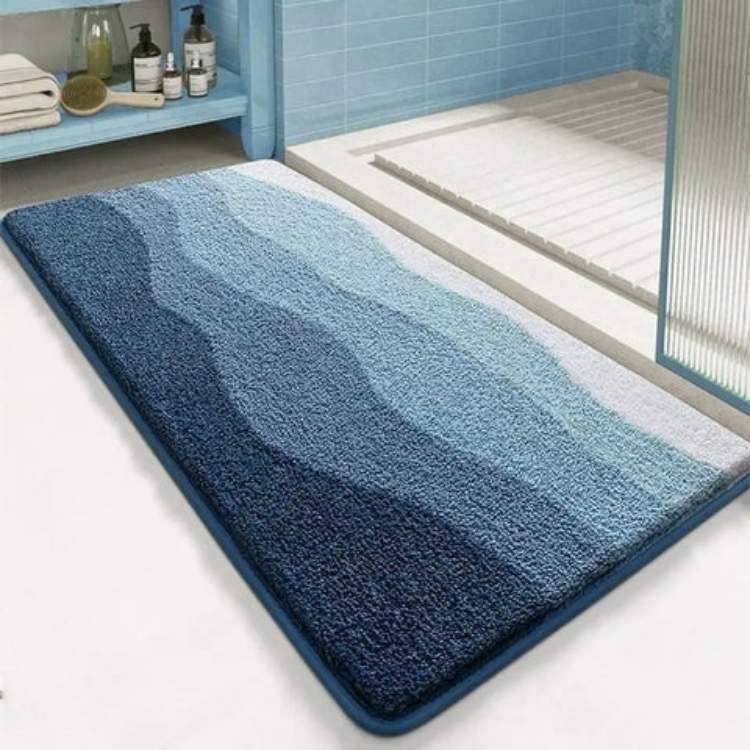 CoastalWave Microfibre Bathroom Mat - Bathroom Mat - Wild Eye Vision