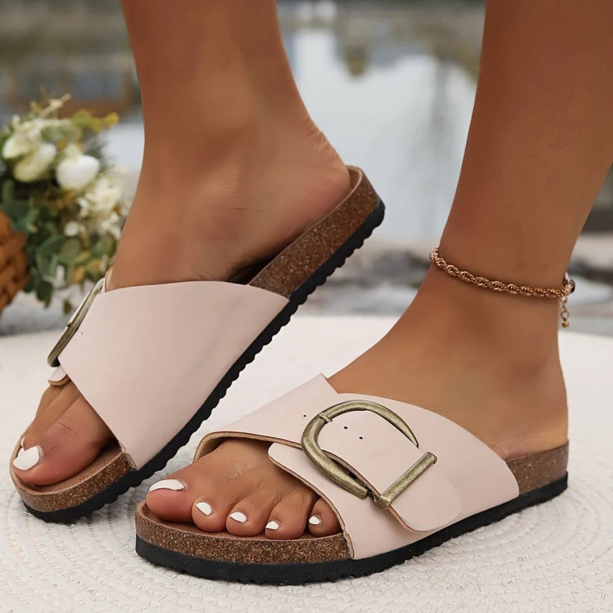 Comfortable Slip - On Sandals - Sandals - Wild Eye Vision