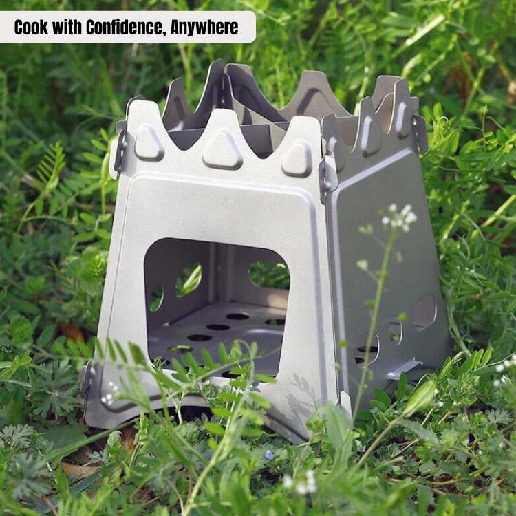 Compact Camping Firewood Stove - Firewood Stove - Wild Eye Vision
