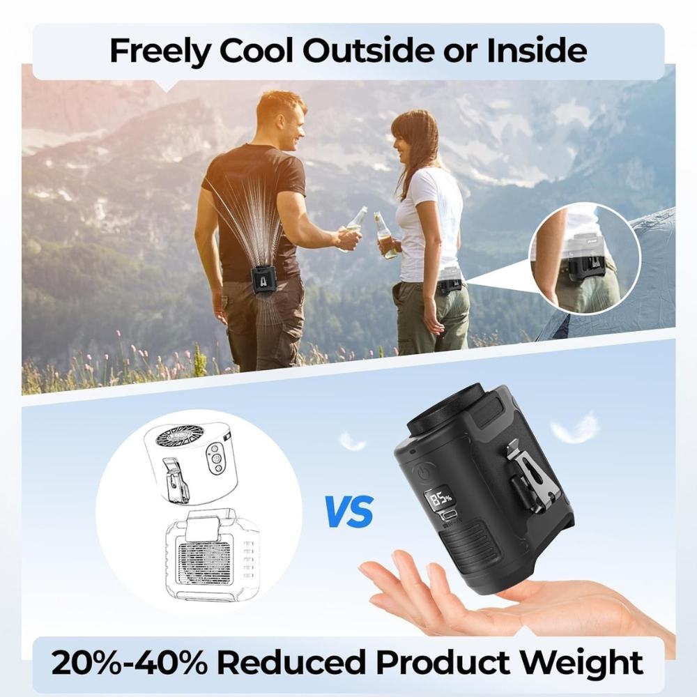 CoolBreeze Waist Fan - Waist Fan - Wild Eye Vision