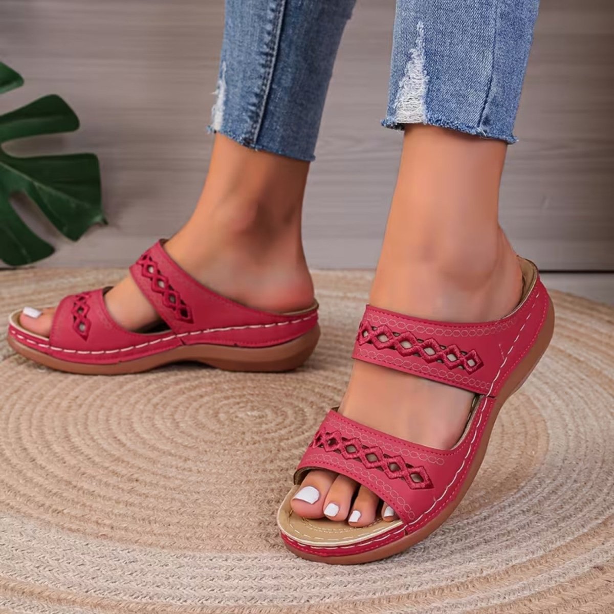 Cushioned Orthopedic Sandals - Sandals - Wild Eye Vision