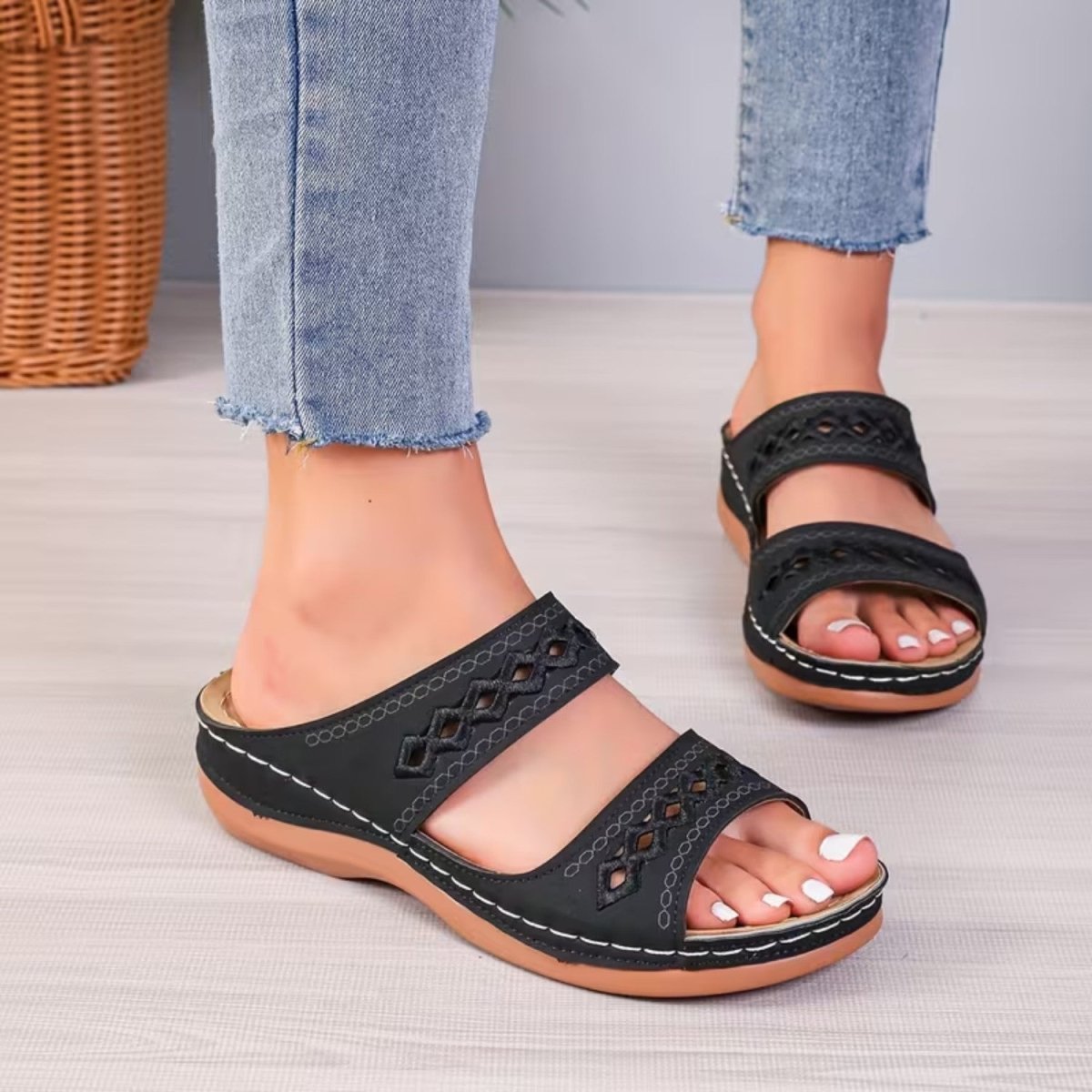 Cushioned Orthopedic Sandals - Sandals - Wild Eye Vision