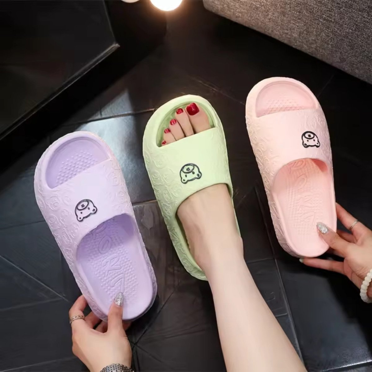 Cute Bear EVA Slides for Women - Slippers - Wild Eye Vision