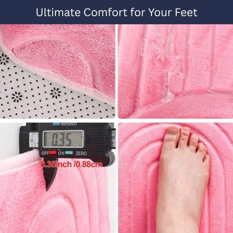 DreamWeave Cashmere Bath Mat - Bath Mat - Wild Eye Vision