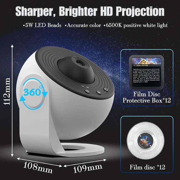Dreamy Universe 360° Galaxy Projector - Galaxy Projector - Wild Eye Vision