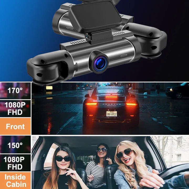 Dual Lens HD Dashcam - Dashcam - Wild Eye Vision