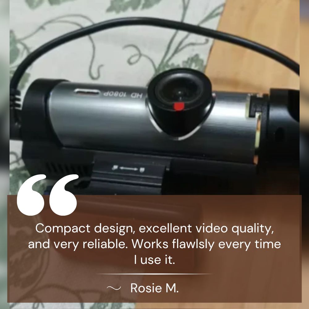 Dual Lens HD Dashcam - Dashcam - Wild Eye Vision