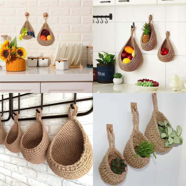 EcoNest Hanging Storage Basket - Storage Basket - Wild Eye Vision