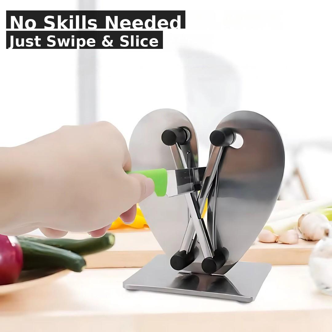 EdgeMaster – 3 - in - 1 Professional Stainless Steel Knife Sharpener - Knife Sharpener - Wild Eye Vision
