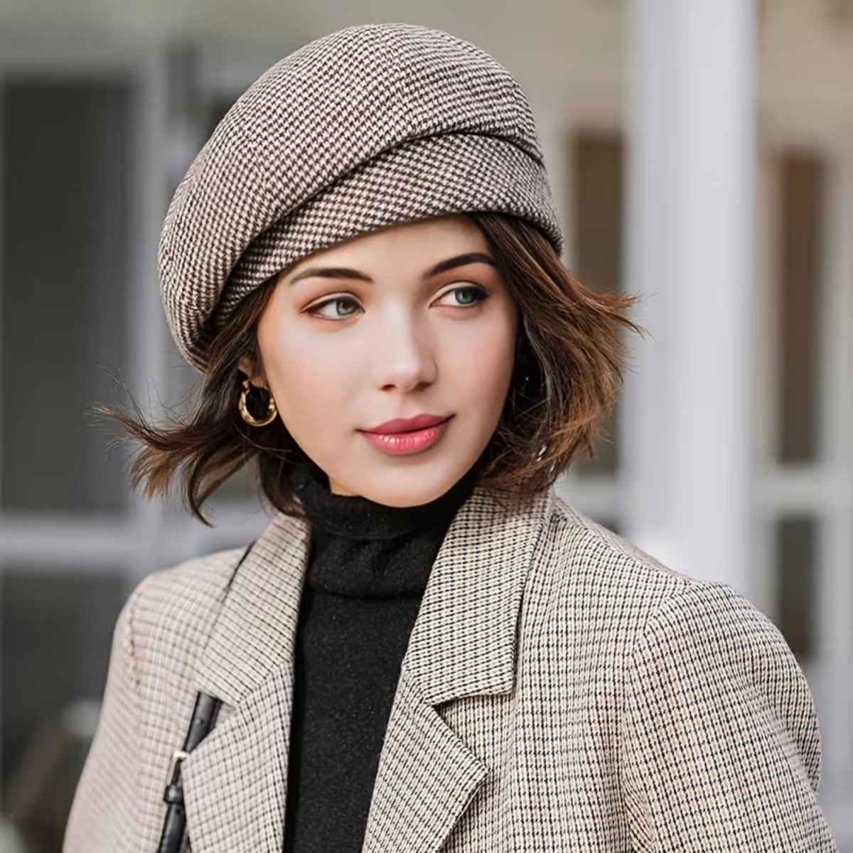 Elegant Cotton Blend Women's Cap - Cotton Blend Cap - Wild Eye Vision