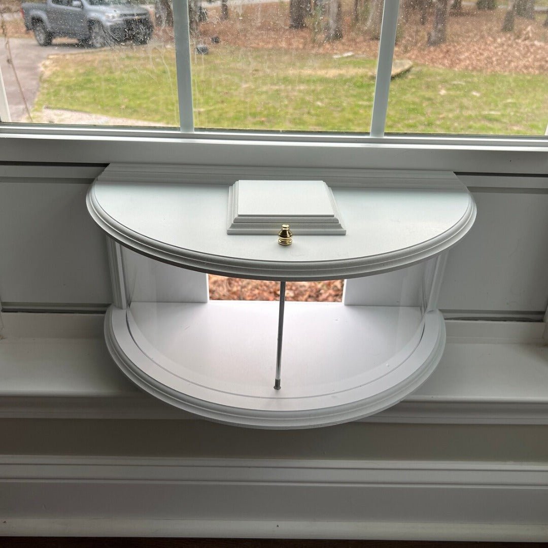 FeatherView – 180° Clear Window Bird Feeder - Bird Feeder - Wild Eye Vision