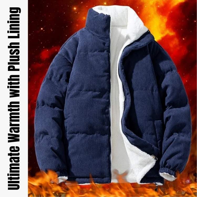 Fleece - Lined Corduroy Jacket - Jacket - Wild Eye Vision