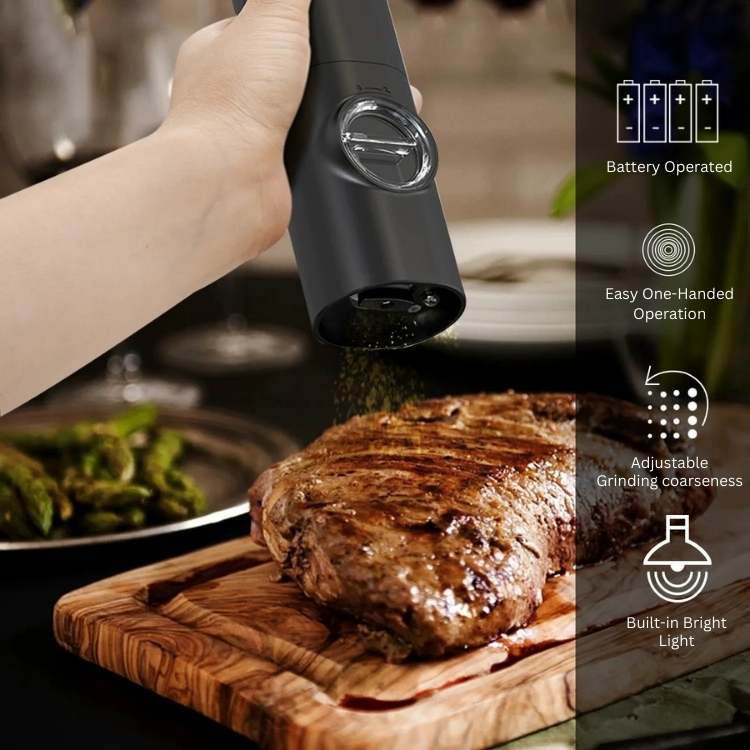 FreshTwist Salt and Pepper Grinder - Pepper Grinder - Wild Eye Vision