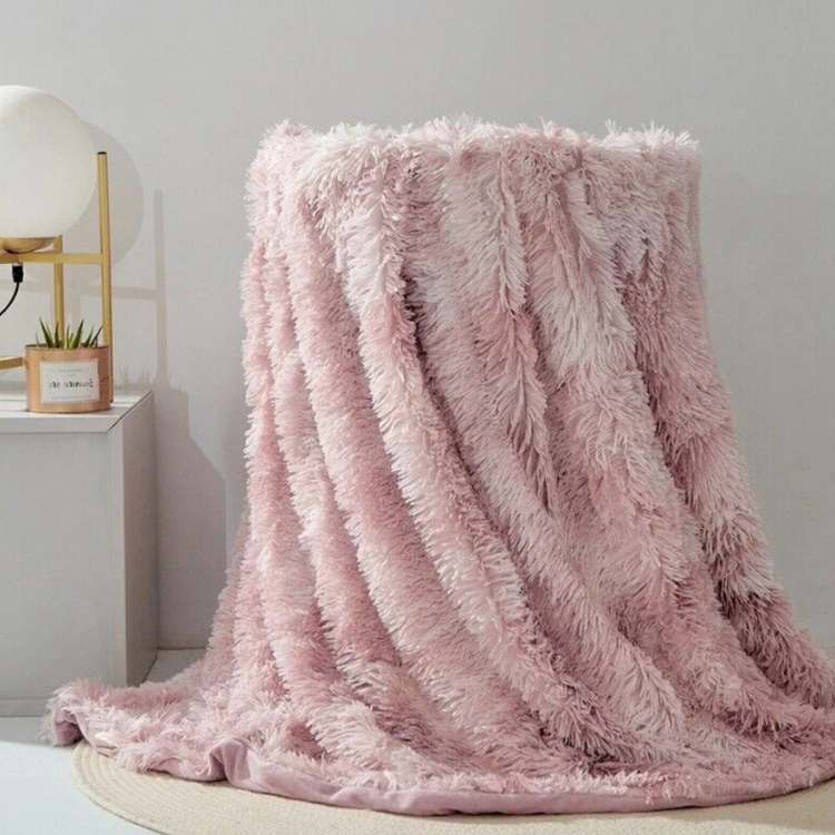 Fuzzy Faux Fur Throw Blanket - Throw Blanket - Wild Eye Vision