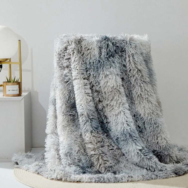Fuzzy Faux Fur Throw Blanket - Throw Blanket - Wild Eye Vision
