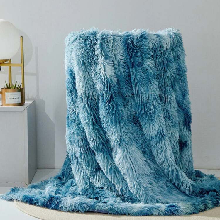 Fuzzy Faux Fur Throw Blanket - Throw Blanket - Wild Eye Vision