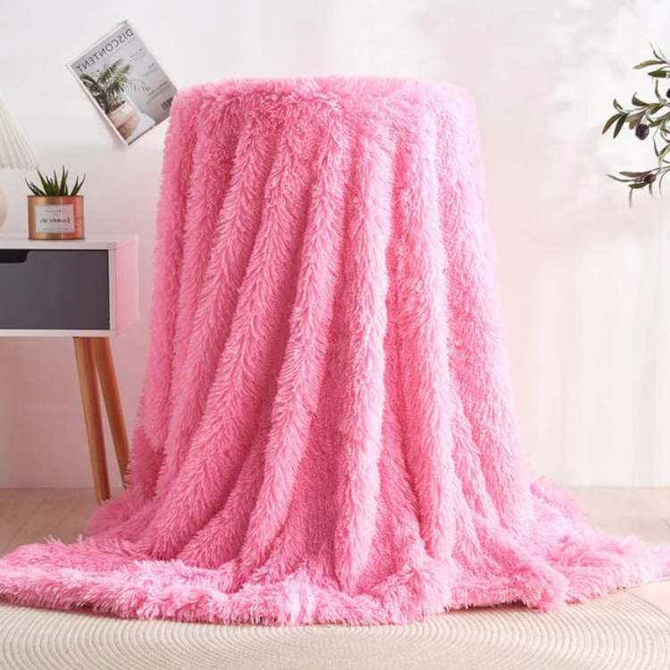 Fuzzy Faux Fur Throw Blanket - Throw Blanket - Wild Eye Vision