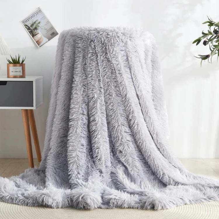 Fuzzy Faux Fur Throw Blanket - Throw Blanket - Wild Eye Vision