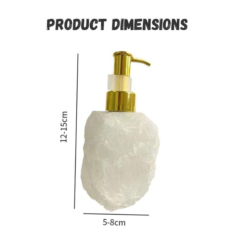 GemLuxe Crystal Soap Dispenser - Soap Dispenser - Wild Eye Vision