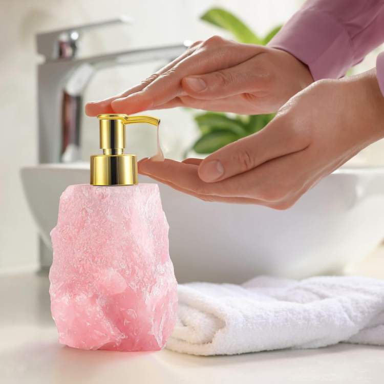 GemLuxe Crystal Soap Dispenser - Soap Dispenser - Wild Eye Vision